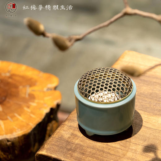 汝窑电子熏香炉 商品图3