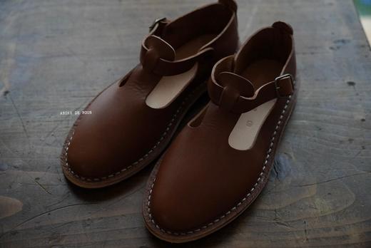 STEVE MONO 植物鞣制手工皮鞋(棕色) 商品图7