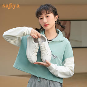 Safiya/索菲娅 2023年春季新款蝴蝶刺绣软底百搭休闲板鞋 SF31112065