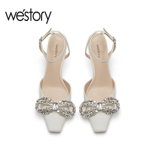 westory女士高跟鞋女鞋凉鞋细跟性感55301 商品图3