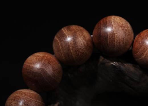 【青山特惠】1.8*13颗黑肉横纹印度迈索尔正区老山檀手串 L2 商品图1