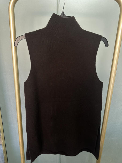 Theory羊毛羊绒高领针织背心女款 商品图10