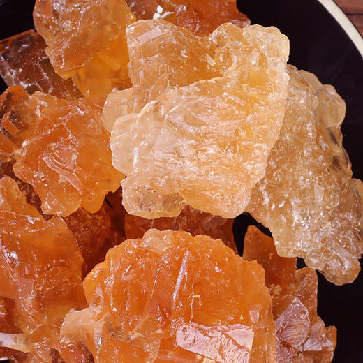 【吉顺号食品】-云南特产黄冰糖500g 新鲜甘蔗原汁熬制老冰糖 多晶冰糖 商品图2