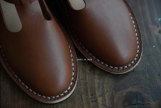 STEVE MONO 植物鞣制手工皮鞋(棕色) 商品图10