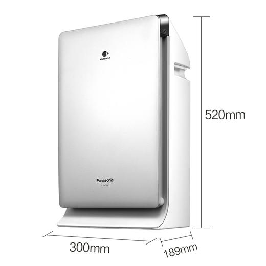 松下（Panasonic） 空气净化器家用 空气净化机 双重滤网除过敏原除雾霾卧室异味PM2.5 纳诺怡F-PXF35C-S 商品图5