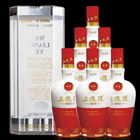 52度五粮液1618浓香型白酒500ml×6整件