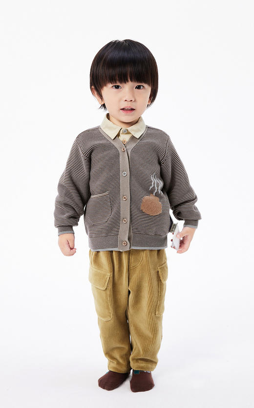 JNBY   23年春款  高弹性灯芯绒长裤   YN1E12330 商品图0