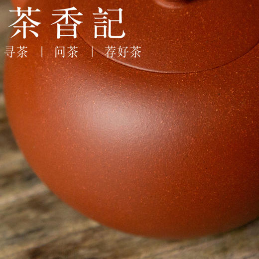 茶香记 紫砂壶 降坡泥 一粒珠壶 经典壶形 珠圆玉润 透气易养 商品图2
