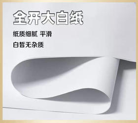 大白纸/全开/单张