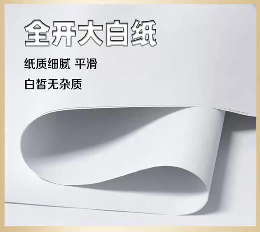 大白纸/全开/单张 商品图0