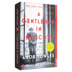 A Gentleman In Moscow 埃默·托尔斯：莫斯科绅士 英文原版小说 进口英语书籍
