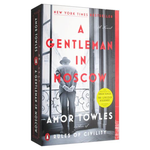 A Gentleman In Moscow 埃默·托尔斯：莫斯科绅士 英文原版小说 进口英语书籍 商品图0