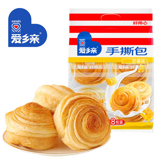 338g爱乡亲8枚手撕包（奶香味） 商品图0