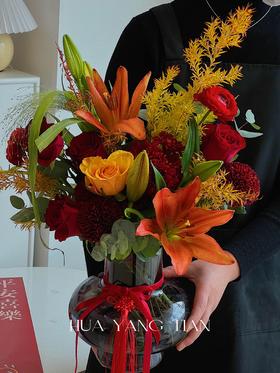 金风玉露 · 年宵瓶插花