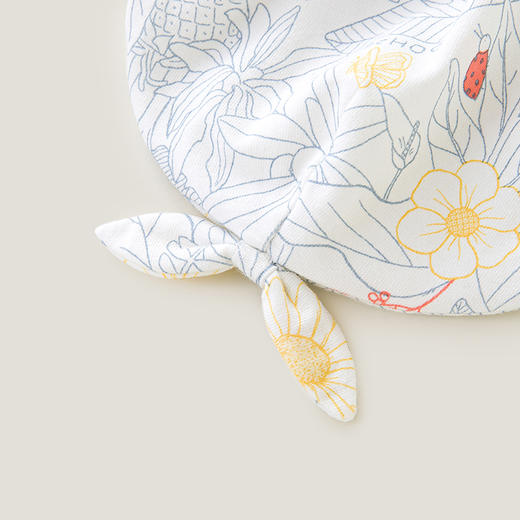 英氏丛林鹦鹉圆帽新生儿胎帽0-3月男女宝宝圆帽YLSJJ0P005A 商品图4