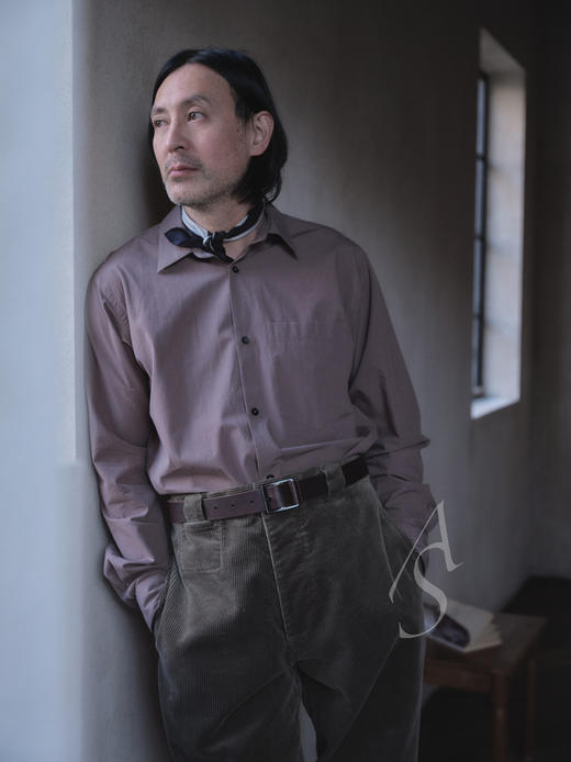 MHL  男士象灰绿灯芯绒直筒裤 商品图2