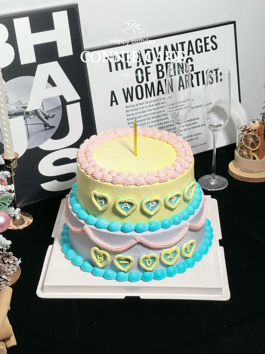 【1322】蓝粉色系ins风 商品图1