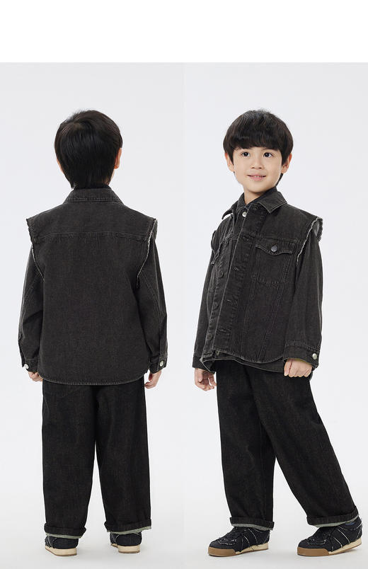 JNBY  23年春款  潮酷耐磨牛仔夹克  1N1513530 商品图7