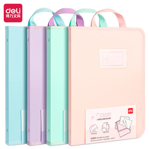 得力63246备考拉链袋(混)(个) 商品图0