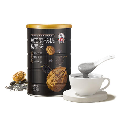 【秦老太】秦老太黑芝麻核桃桑葚粉 商品图4