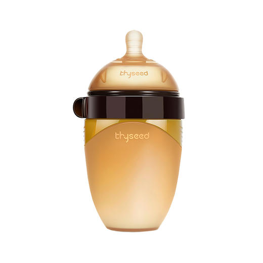 Thyseed世喜 宝宝断奶奶瓶柔软瓶身防胀气设计宝宝喂养用品 240ml  0-10月 商品图0