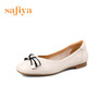 Safiya/索菲娅 2023年春季新款浅口软底蝴蝶结气质低跟休闲单鞋 SF31111142 商品缩略图12