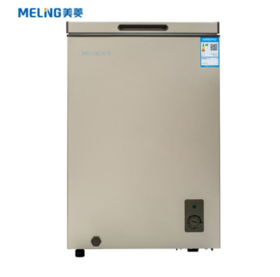美菱【 BC/BD-202DTC】202升 冷藏冷冻单温转换冰柜一级能效 薄壁嵌入断电保护 咖啡金