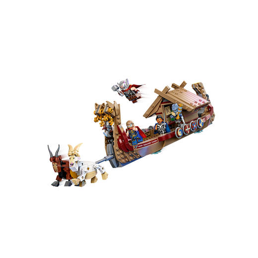 乐高积木L76208超级英雄系列山羊船 商品图4