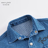 马克珍妮春装新款 男童口袋印花全棉牛仔外套230218 商品缩略图3
