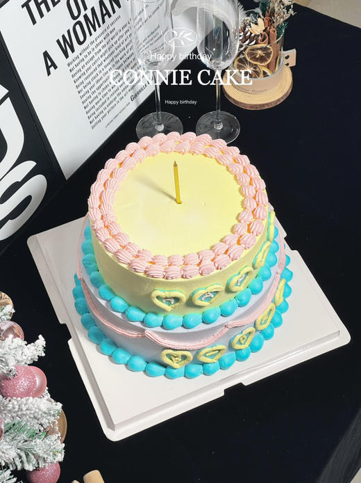 【1322】蓝粉色系ins风 商品图3