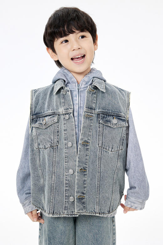 JNBY  23年春款  潮酷耐磨牛仔夹克  1N1513530 商品图0