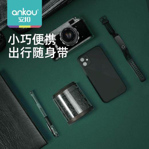 【密封防潮 便携茶叶罐 】安扣便携茶叶罐旅行随身迷你小号密封罐家用透明带盖玻璃茶罐 商品图0