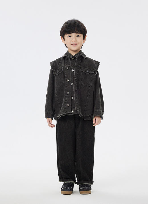 JNBY  23年春款  潮酷耐磨牛仔夹克  1N1513530 商品图8