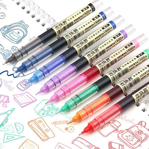 点石DS-904直液式走珠笔0.5mm中性笔 商品图0