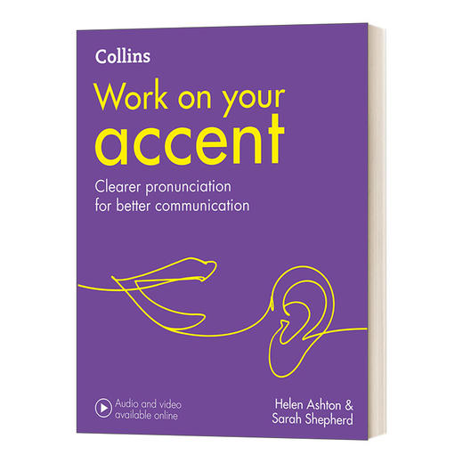 Collins 英文原版 Work on Your Accent Second edition 英语发音练习册 第二版 英文版 进口英语原版书籍 商品图0