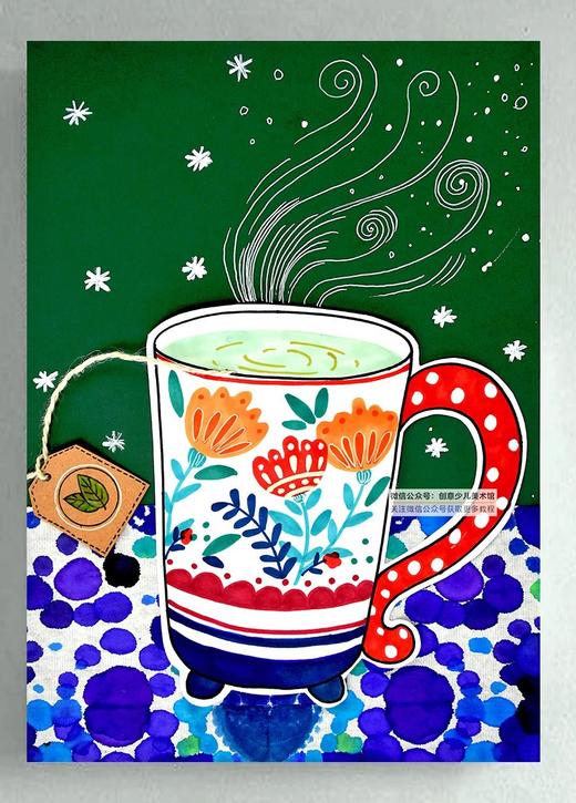 《桌布上的小茶杯》【自动发货：下单后，点击手机短信中收到的链接，即可获取文件下载的链接；如有任何问题，可添加客服微信hm33268获得帮助】 商品图0