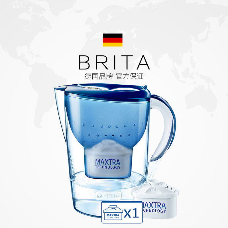 DLL【中欧班列精选】德国品牌滤水壶  BRITA碧然德家用滤水壶滤芯 3.5L