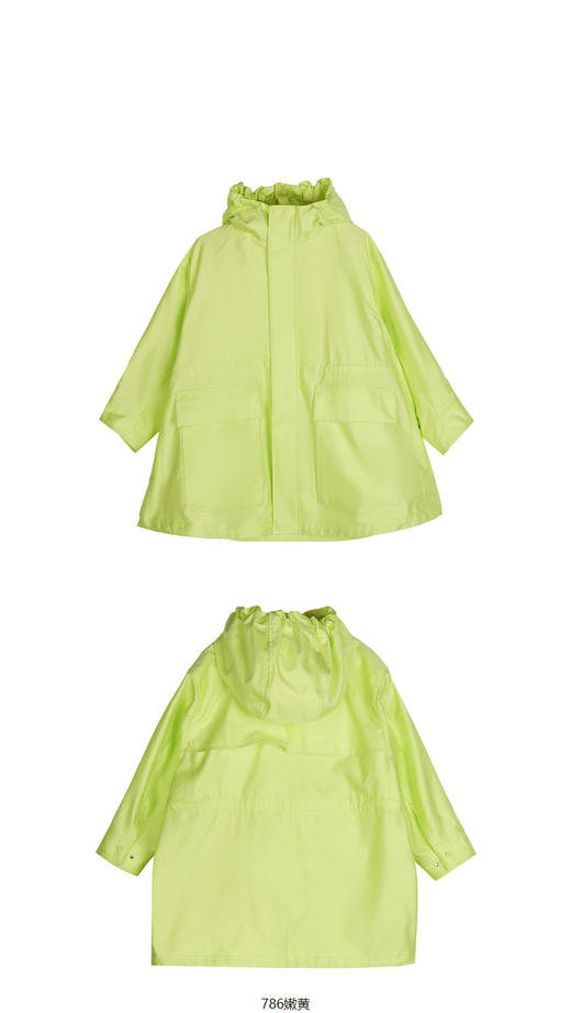 JNBY   23年春款  宽松连帽短款风衣  1N1914020 商品图10