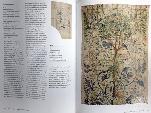 【中商原版】May Morris: Arts & Crafts Designer 进口艺术 梅莫里斯：艺术与工艺设计师 T&H 商品图4