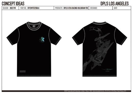 DPLS X EVA RACING HOLOGRAM TEE 商品图9