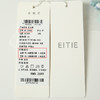 EITIE爱特爱春季新款修身显瘦优雅V领印花连衣裙中裙6907626 商品缩略图6