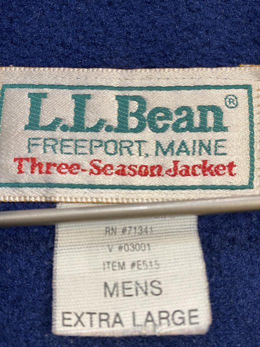 80年代 Vintage 美国制 L.L.Bean 美国百年猎装品牌 户外机能外套 _ODJK(L) 商品图2