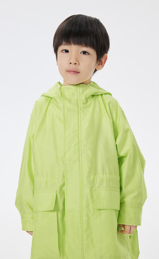 JNBY   23年春款  宽松连帽短款风衣  1N1914020 商品图7