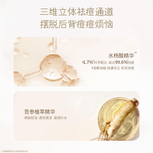 【官方直营】【长痘必入】【老客内购专属】【入会享优惠】半亩花田祛痘沐浴露后背深层清洁乳液男女士持久留香正品官方品牌 商品图3