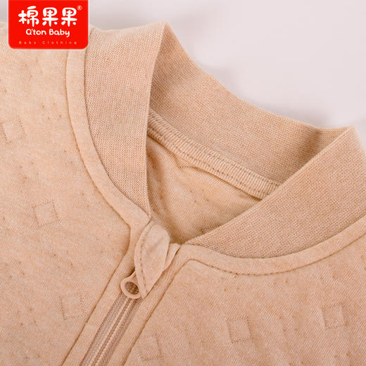 商场同款春季新品新疆彩棉三层夹棉舒适天然环保空气层分腿睡袋M505570622080 商品图1