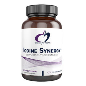 【效期至27年3月】甲状xian复合维生素碘营养胶囊 design for health Iodine Synergy 120粒/瓶