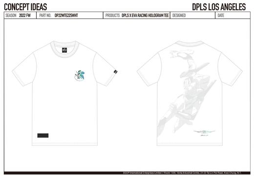 DPLS X EVA RACING HOLOGRAM TEE 商品图10