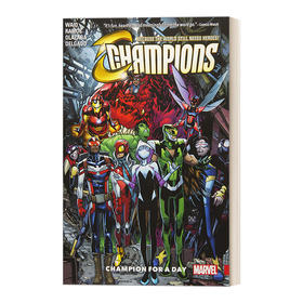 英文原版 Champions Vol. 3 Champion for a Day 英雄联盟 卷三 漫威漫画 Mark Waid 英文版 进口英语原版书籍