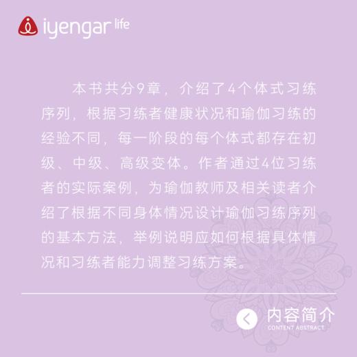 B1187艾扬格瑜伽 癌症问题辅助习练 商品图2