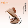 【一件279】Safiya/索菲娅 春夏减龄浅口2023年春季新款棋盘格蝴蝶结休闲单鞋 SF31111156 商品缩略图6
